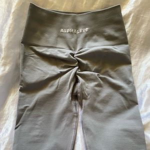 Alphalete Amplify Leggings - Cloud Gray